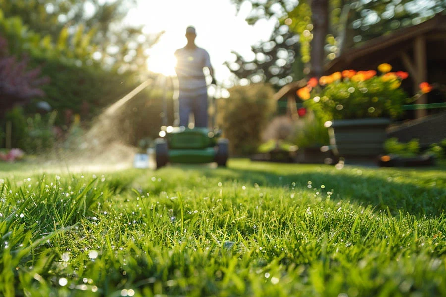 electric push mower